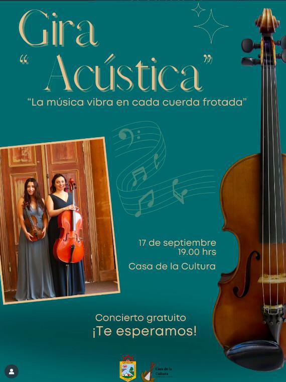 🎻 ACÚSTICA Dúo de cuerdas desde Valdivia