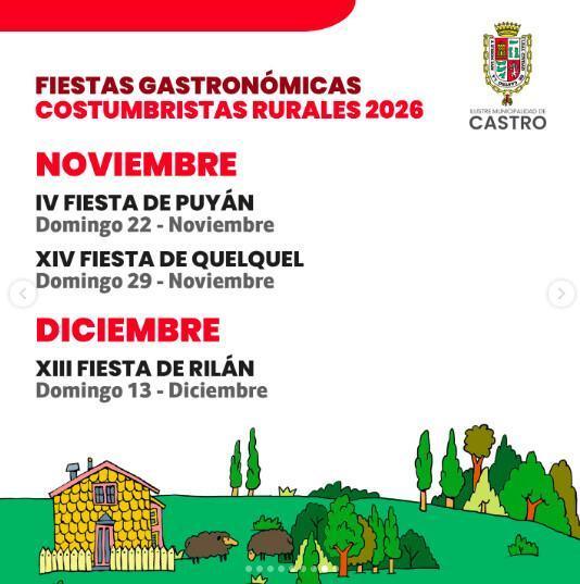 XXIX Fiesta de La Estancia, Castro, Chiloé. XXIX Fiesta de La Estancia, Castro, Chiloé.