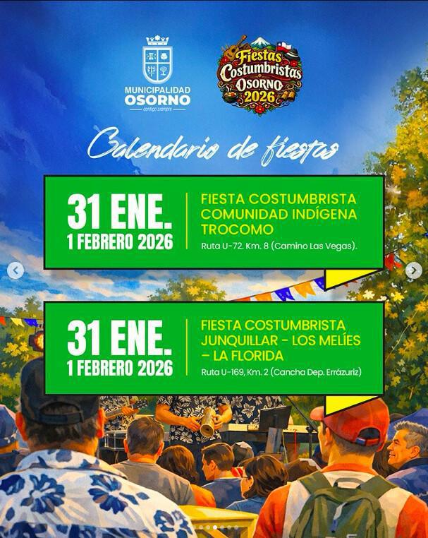 Fiesta Costumbrista Junta de Vecinos, Forrahue, Osorno Territorio