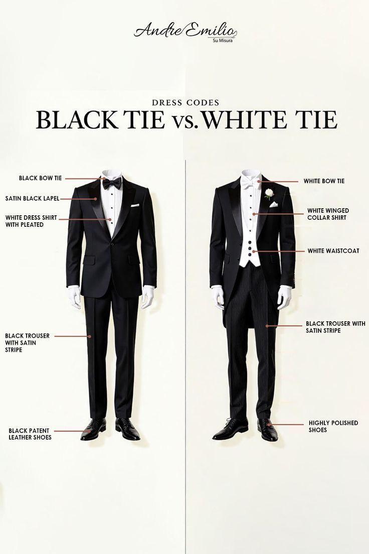Black Tie vs White Tie