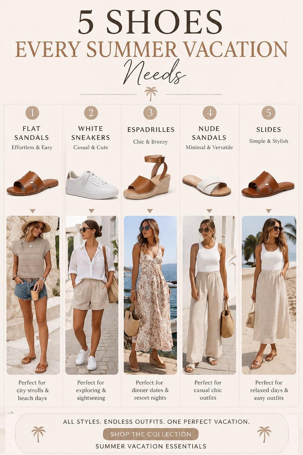 5 Must-Have Summer Shoes