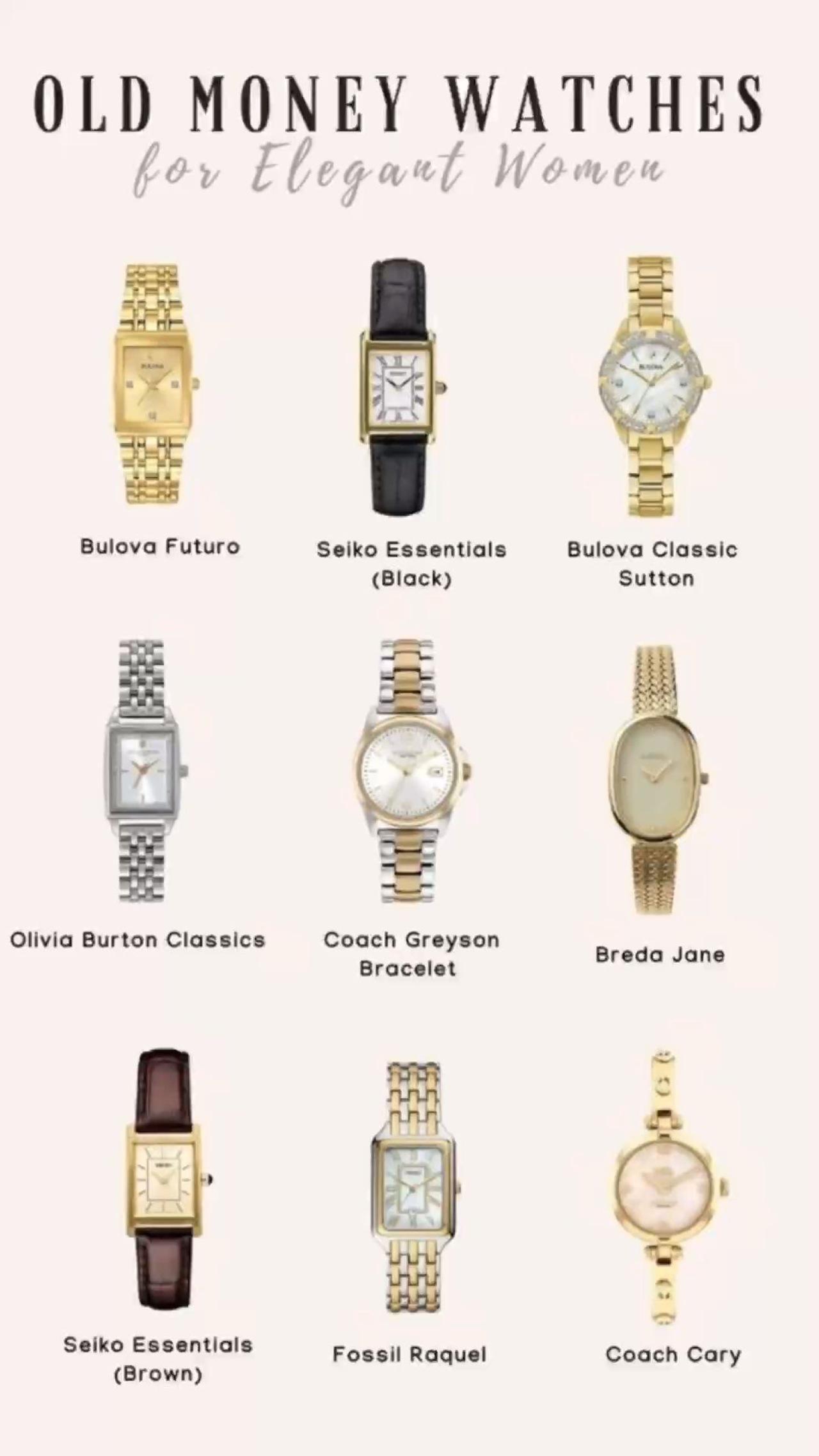 Old Money Watches