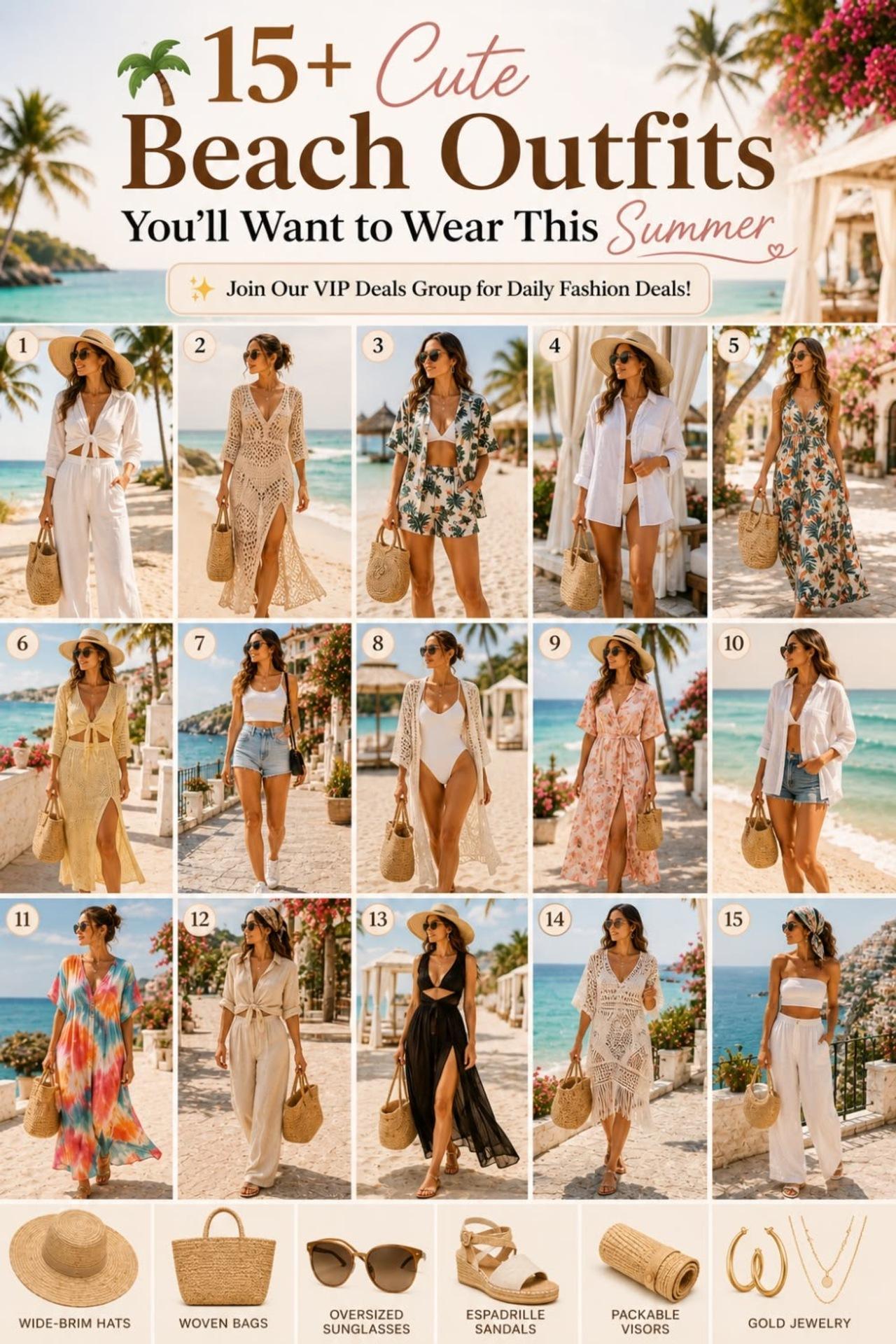 Classy Beach Outfits