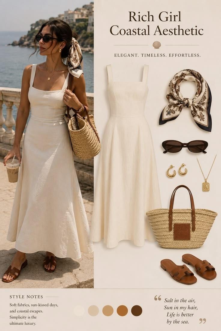 Rich Girl Coastal Aesthetic