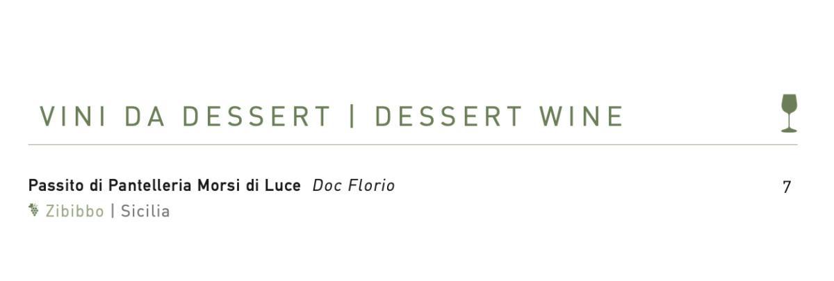 WINE | Vini da dessert - Dessert Wine