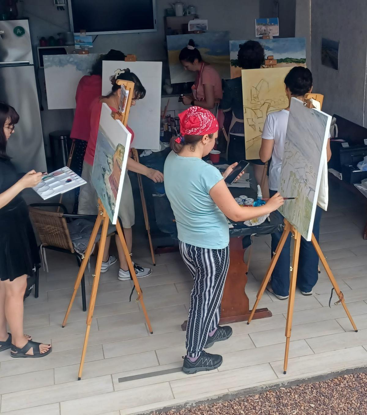 Tabăra de Pictură ,,Kreator Art - Dobrogea”, o experiență culturală inedită pentru cursanții Centrului Cultural Județean Constanța „Teodor T. Burada”