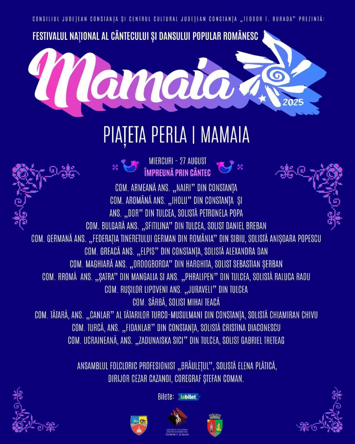 Festivalul Național al Cântecului și Dansului Popular Românesc „Mamaia” – Tradiție cu suflet și energie!