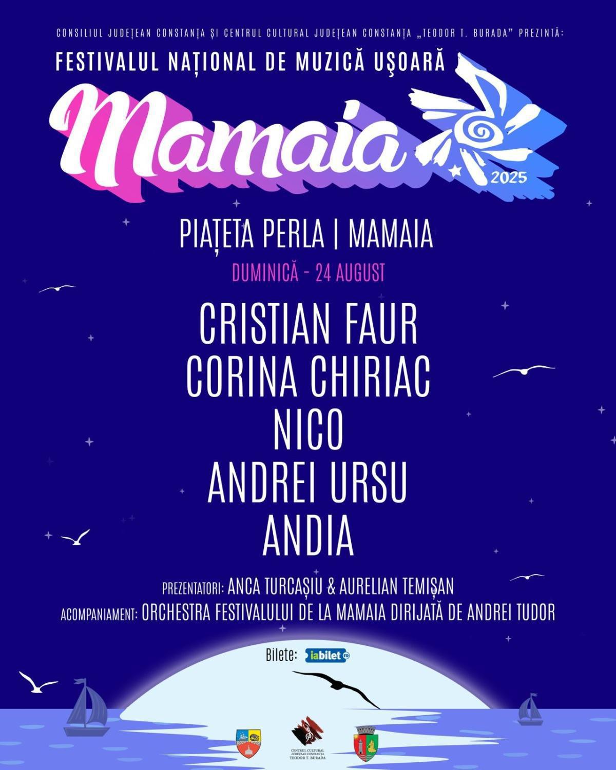 Festivalul Național de Muzică Ușoară „Mamaia” revine în 2025, cu o ediție spectaculoasă