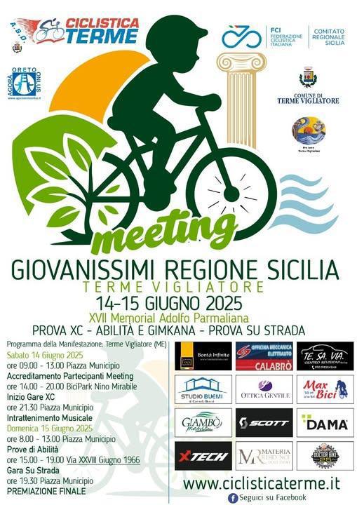 Meeting Giovanissimi Regione Sicilia - XVII Memorial Adolfo Parmaliana (inizio ore 09.00)