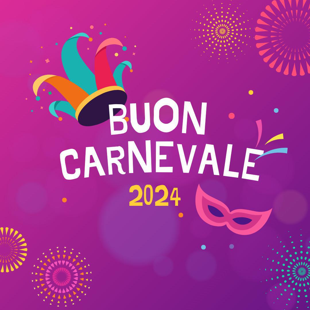 🎉 Buon Carnevale!