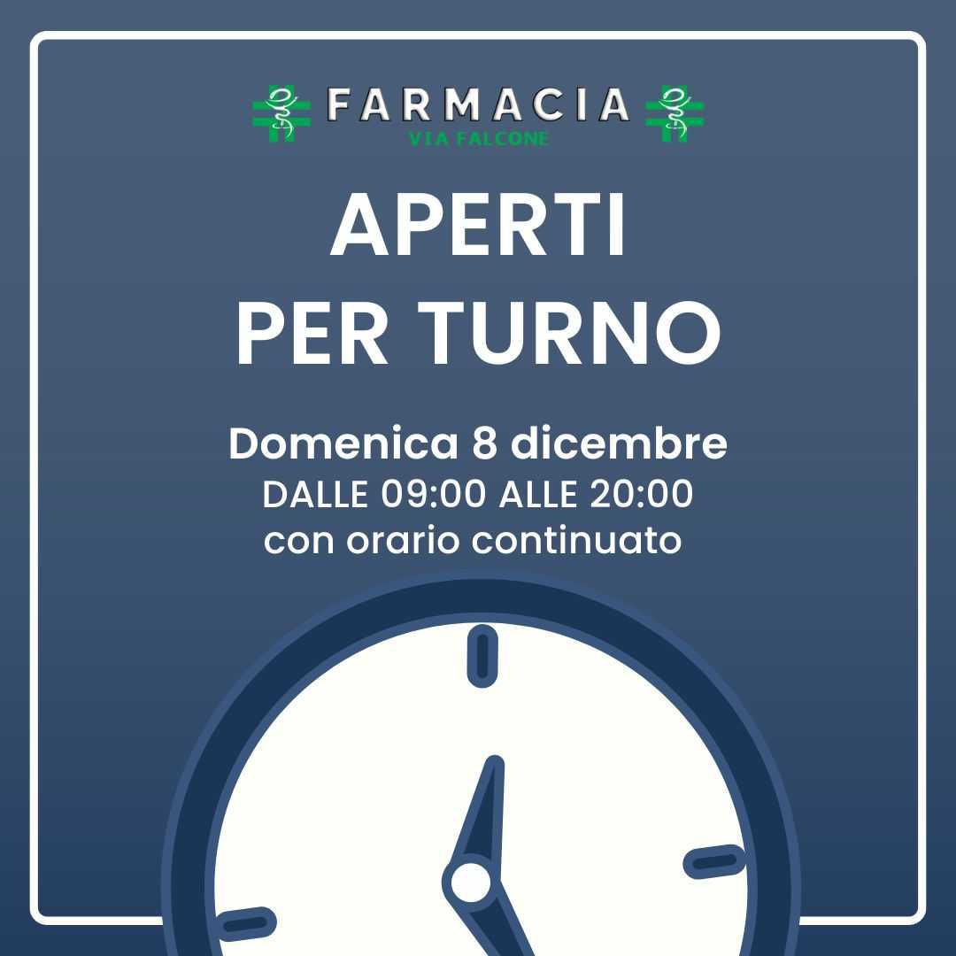 Aperti per turno festivo