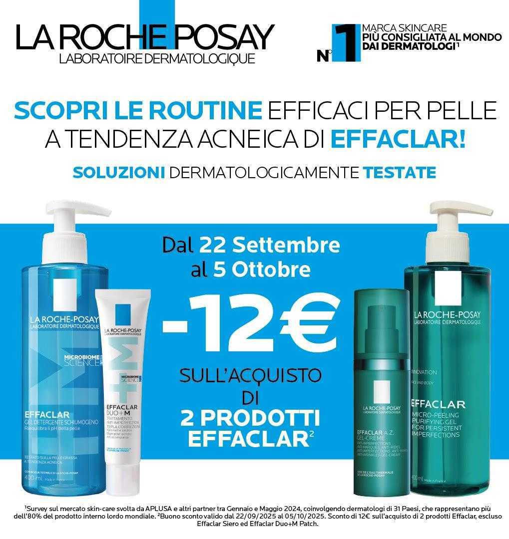 🔥 Promo speciale La Roche-Posay Effaclar! 🔥