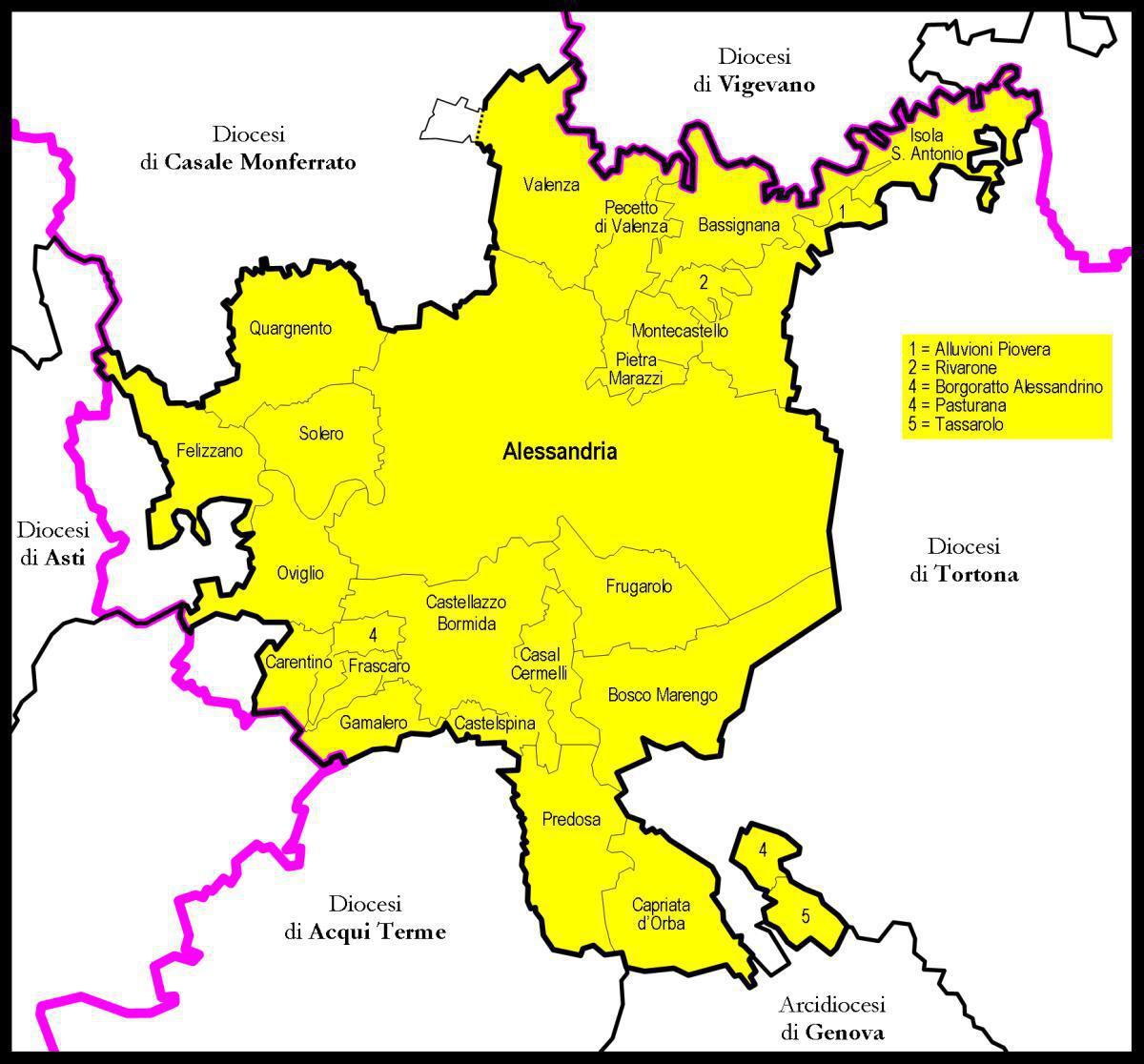 DIOCESI DI ALESSANDRIA DIOCESI DI ALESSANDRIA