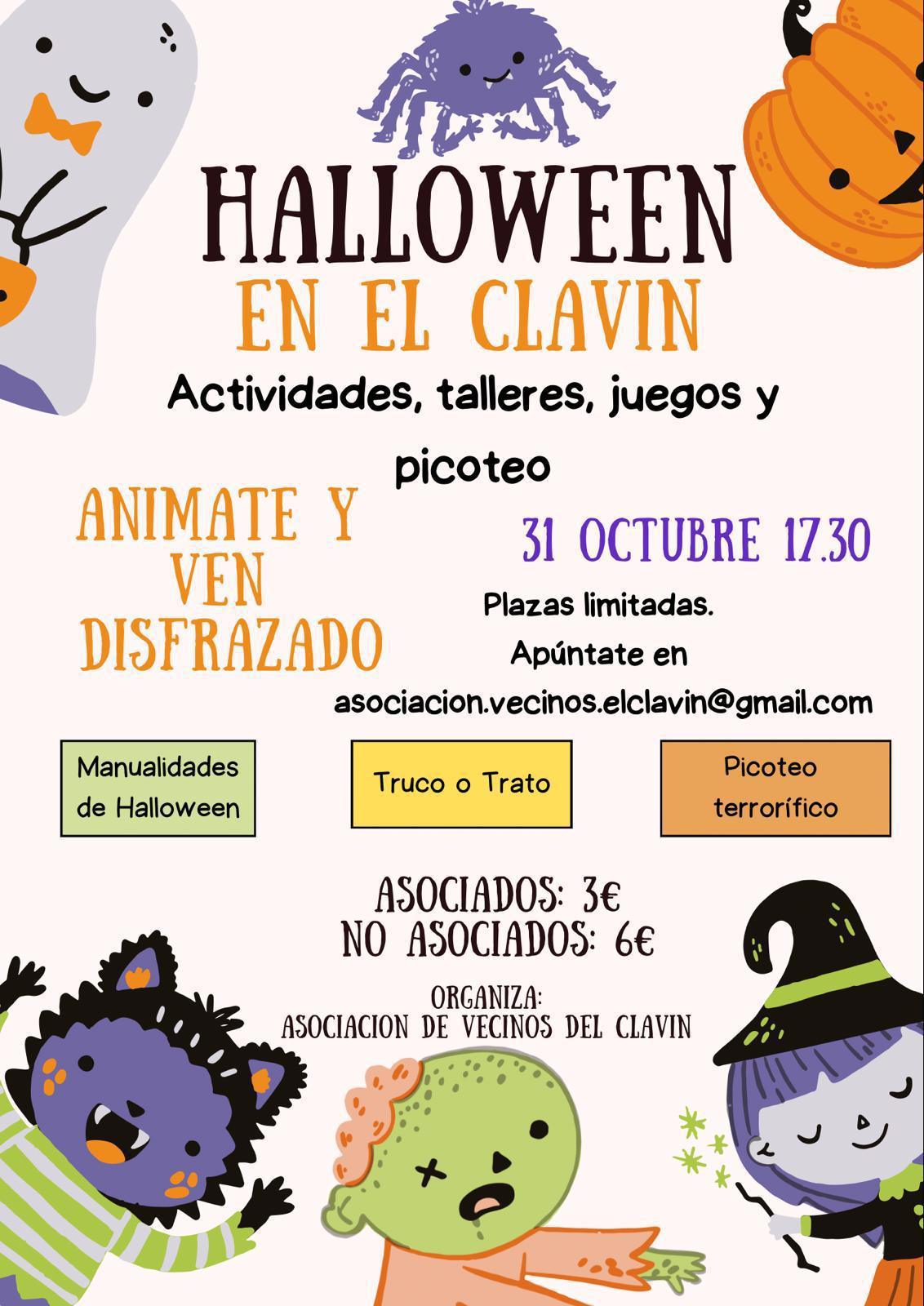 HALLOWEEN EN EL CLAVIN