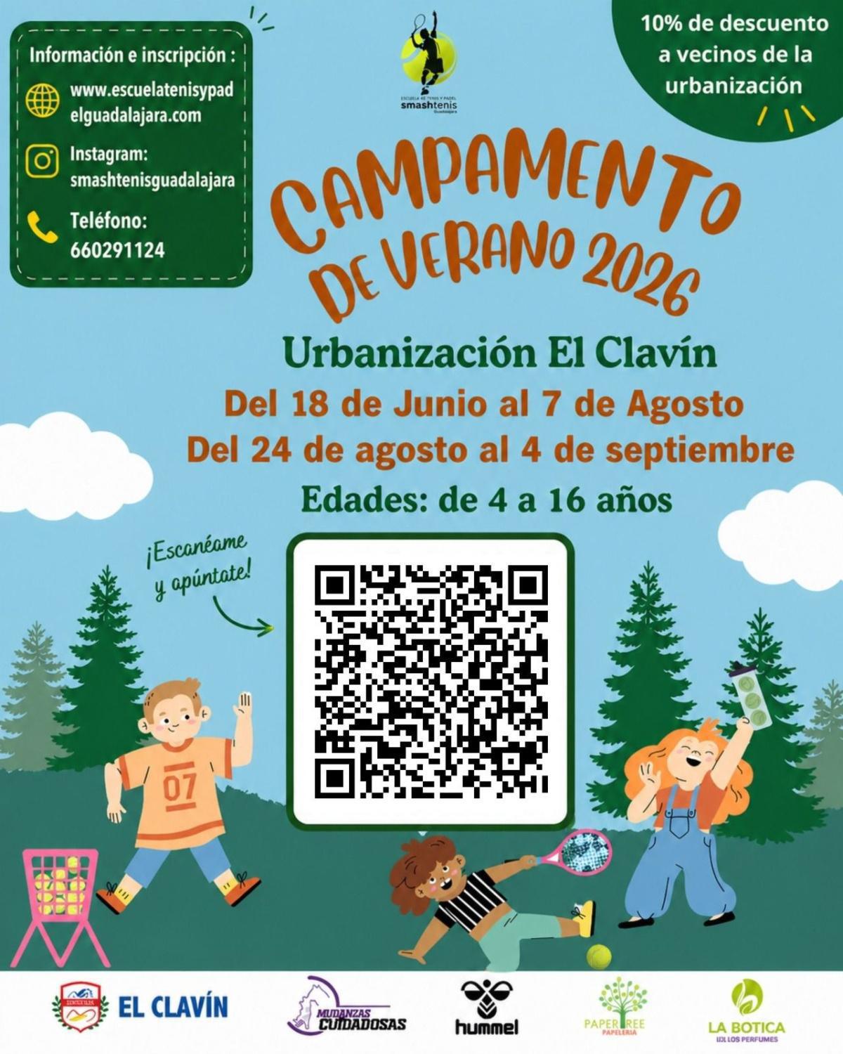 Campamento de Verano 2026 - Código QR