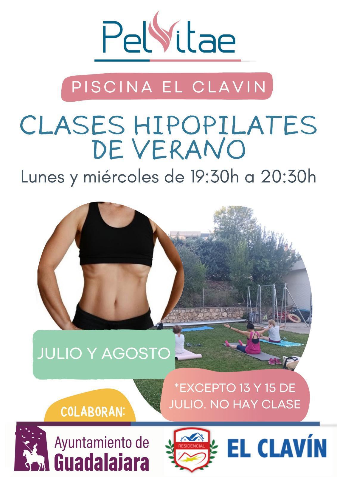 Clases de Hipopilates en la piscina