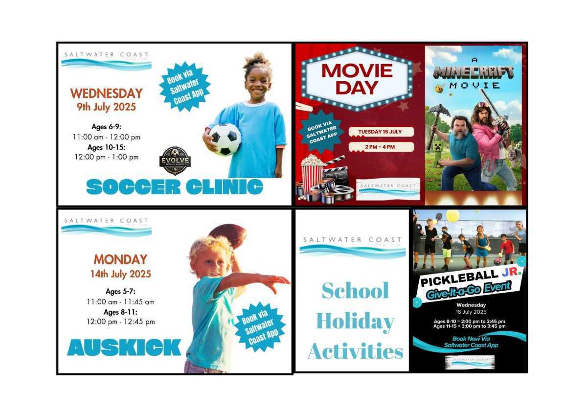 Get Ready for an Action-Packed School Holiday at Saltwater Coast!
