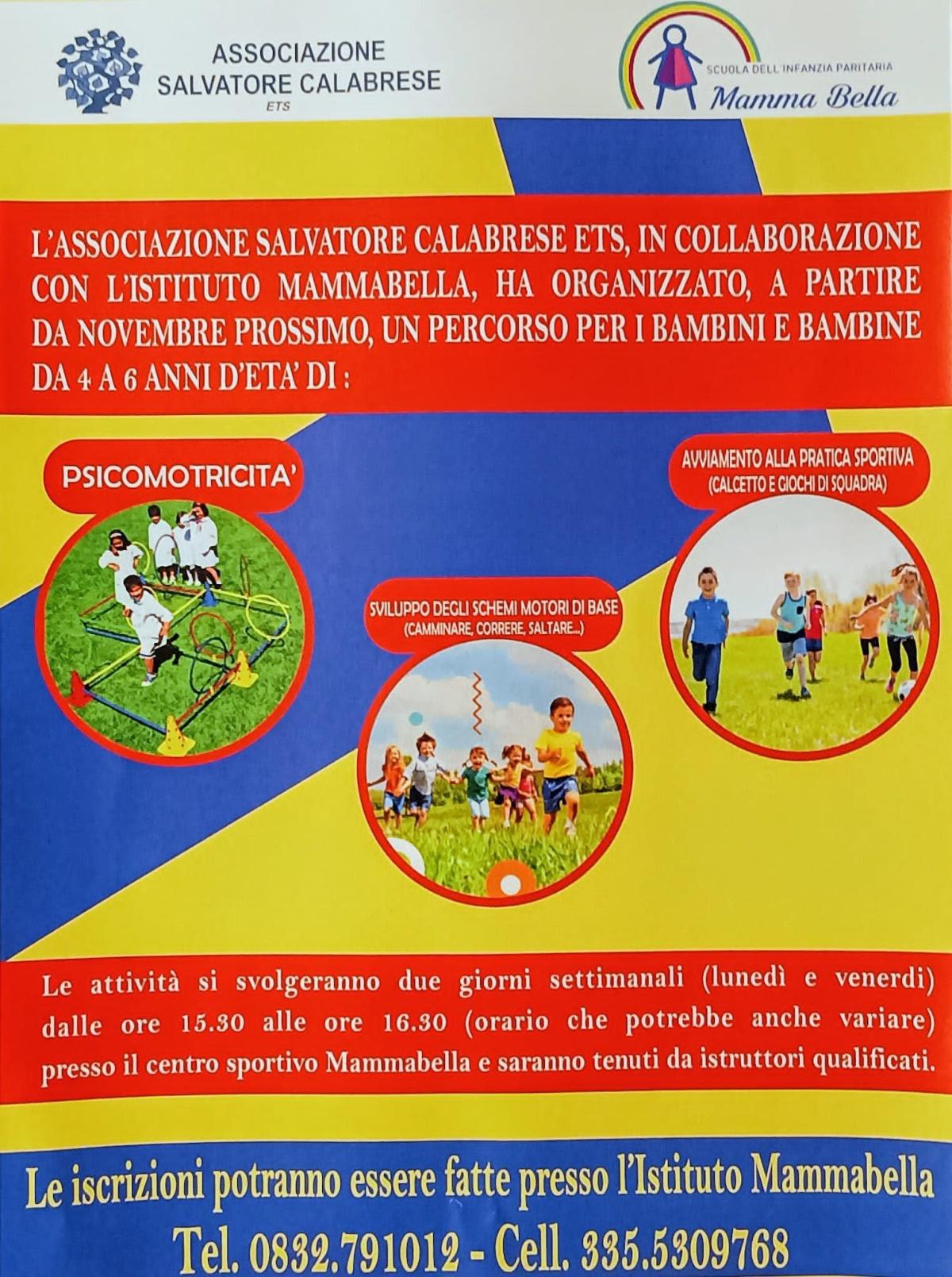 MAMMABELLA, AL VIA UN PERCORSO ALLA PSICOMOTRICITÀ MAMMABELLA, AL VIA UN PERCORSO ALLA PSICOMOTRICITÀ