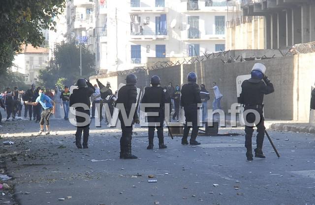 Émeute à Alger, janvier 2011