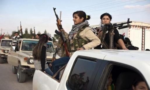 Une des Unités de défenses populaires kurdes (YPG) en Syrie.PH/DR 