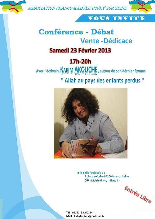 Affiche de la rencontre. PH/DR