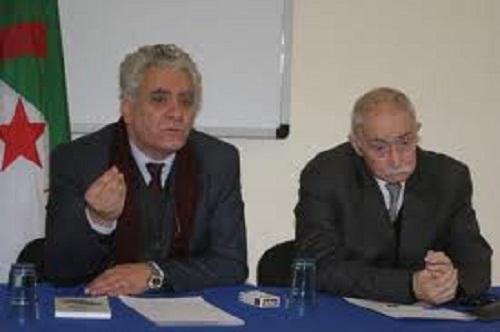 Bouchachi, député FFs et Ali Yahia Abdenour, président d'honneur de la LADDH. PH/DR