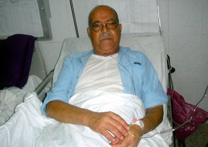 Photo prise le 25 octobre dernier lors d'une précédente hospitalisation
