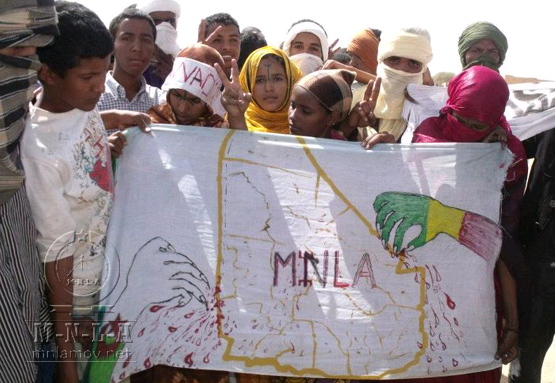 Une image est parfois plus éloquente que mille discours (Photo/MNLA)