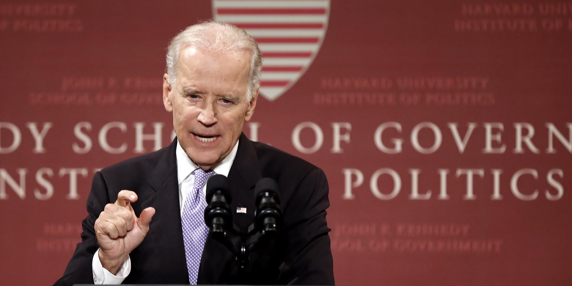 Joe Biden à l'Université d'Harvard ( PH/DR)