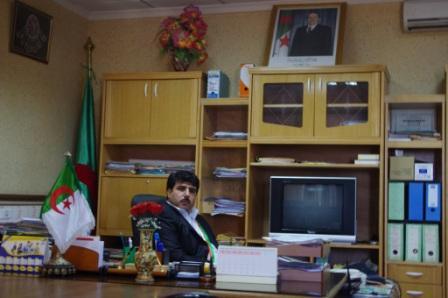 M. Boukhtouche, le controversé maire de Souama (PH/DR)