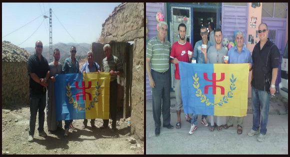 Photo prise à At Xlifa avec les initiateurs de la visite