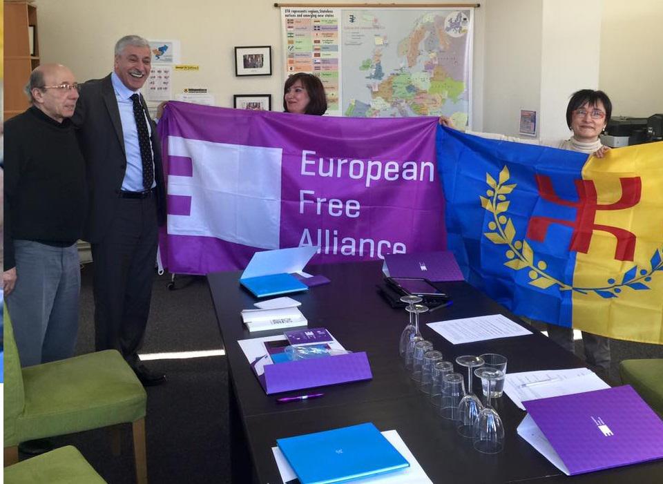 Diplomatie : Rencontre à Bruxelles entre l'Alliance libre européenne et le Gouvernement provisoire kabyle