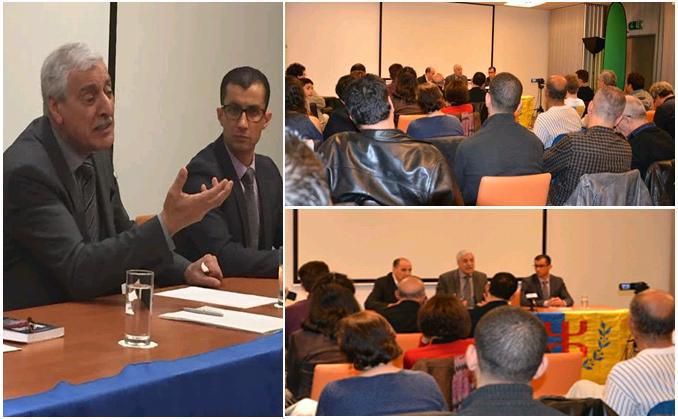 Ferhat Mehenni a donné une conférence à Lausanne