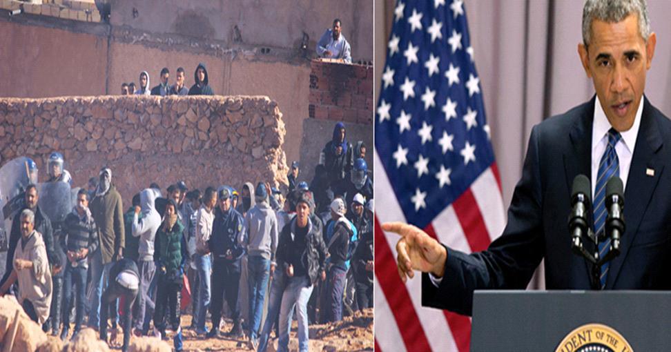 The Châambas arab militias and the Algerian police in collaboration during a raid against the Mozabite people ... Are you agree with that, Mr. Obama? (PH/CD)