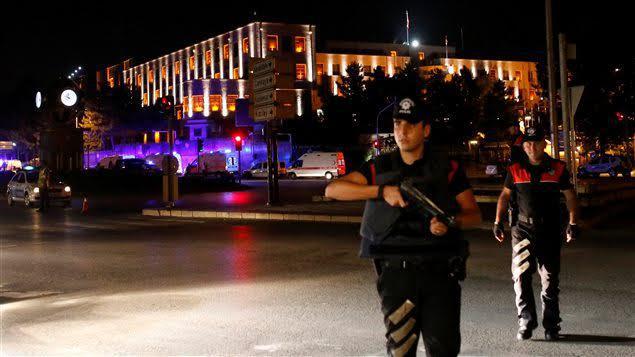 Turquie : Coup d'État en cours contre le régime d'Erdogan
