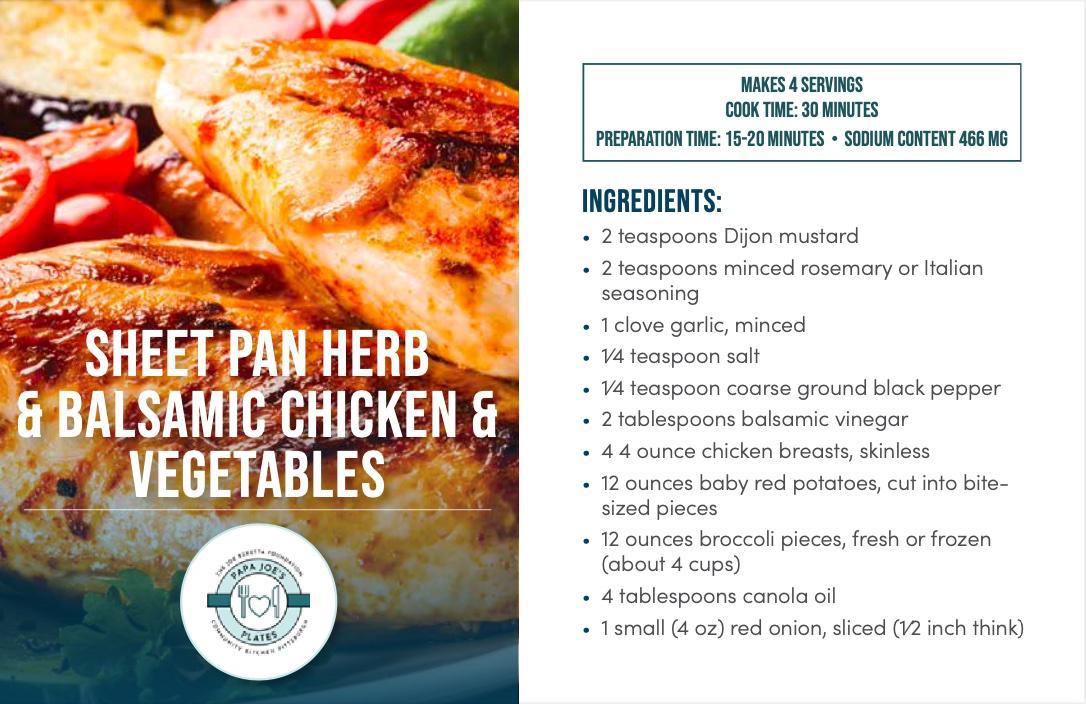 Sheet Pan Herb Chicken