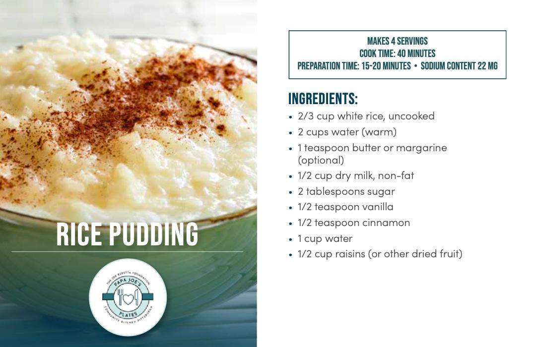 Rice Pudding