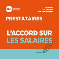 Accord relatif aux salaires de 2023