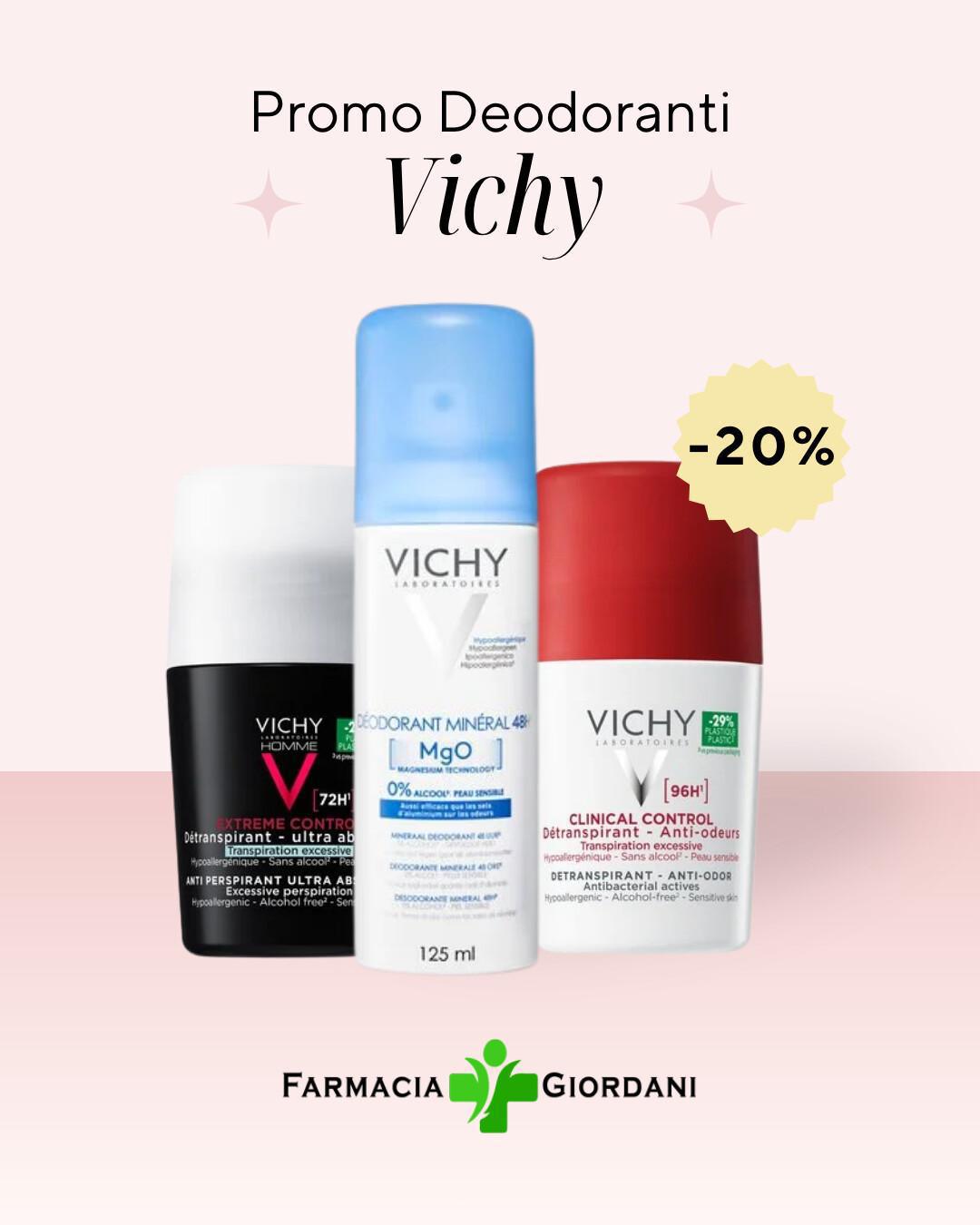 Promo Deodoranti Vichy