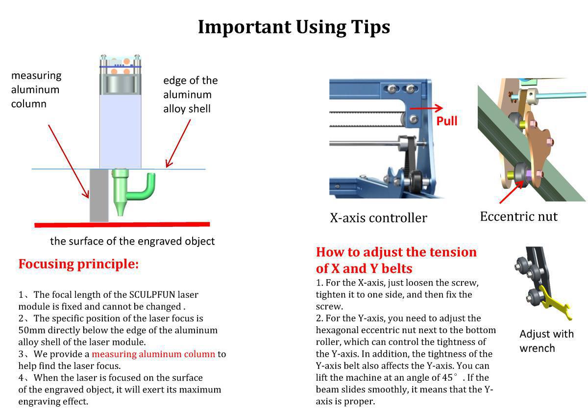 Sculpfun S30 Series Laser Engraver Assembly Instructions