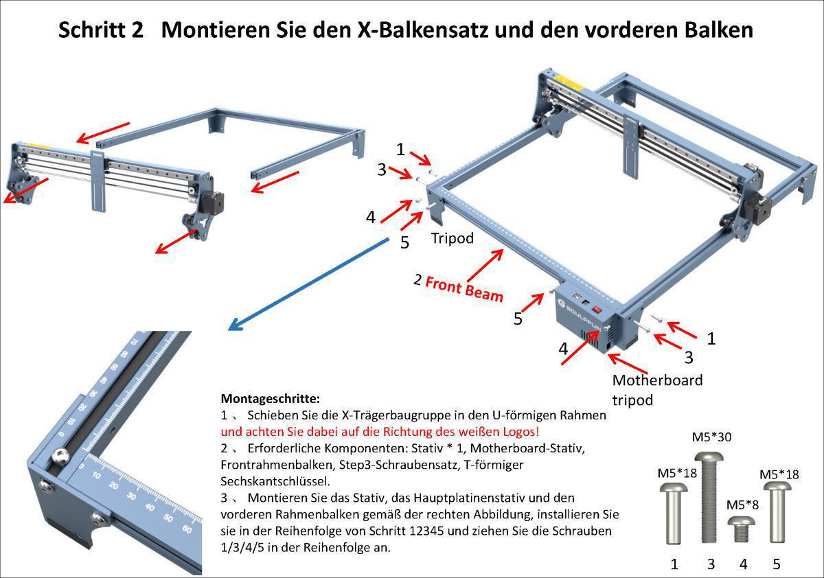 SCULPFUN S10 Laser Engraver Assembly Instructions