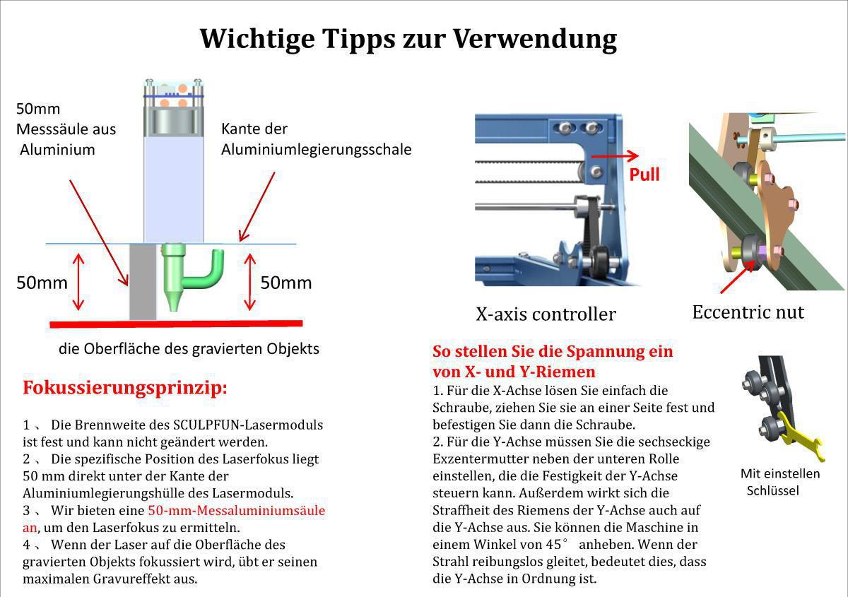 SCULPFUN S10 Laser Engraver Assembly Instructions