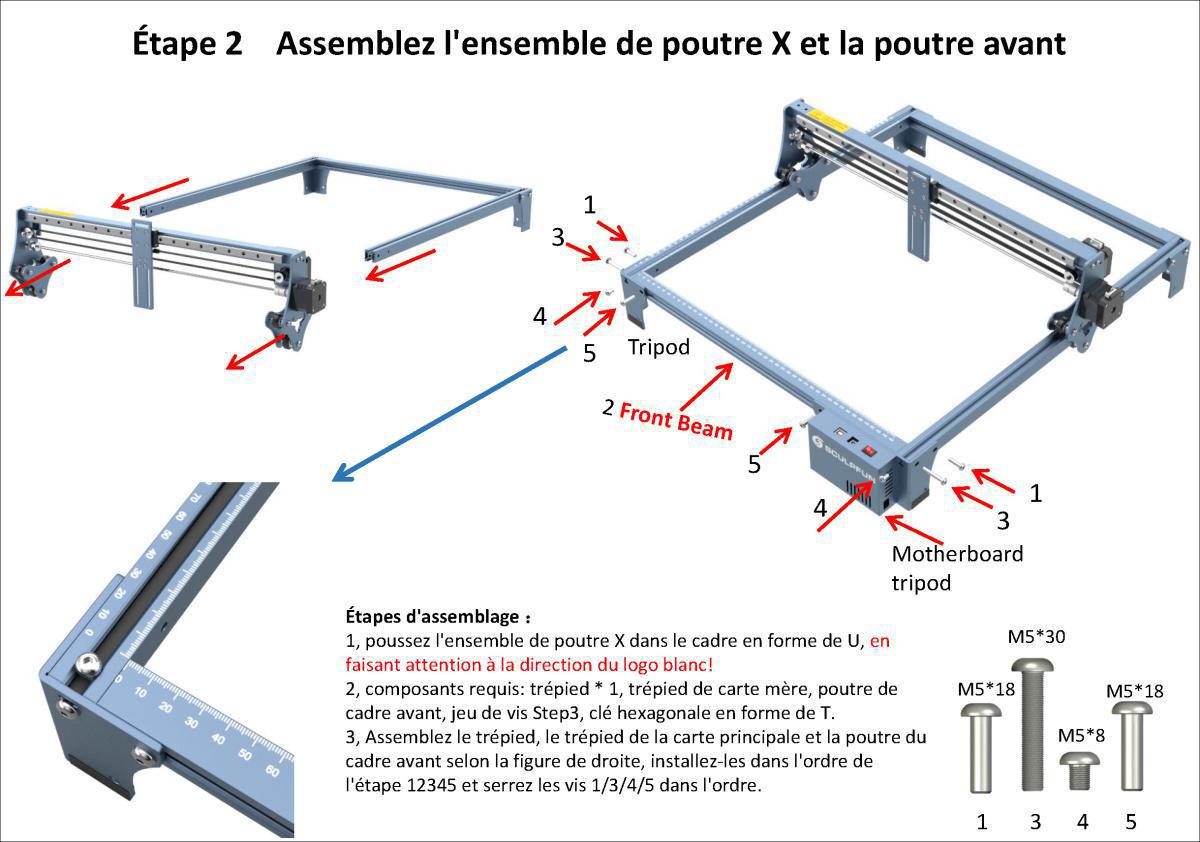 SCULPFUN S10 Laser Engraver Assembly Instructions