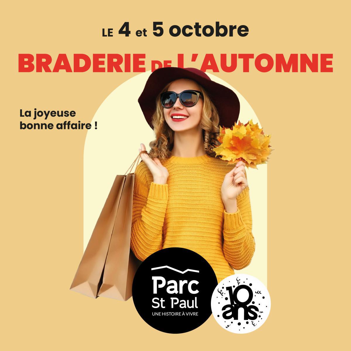 La braderie de l'automne c'est bientôt ! 🍁