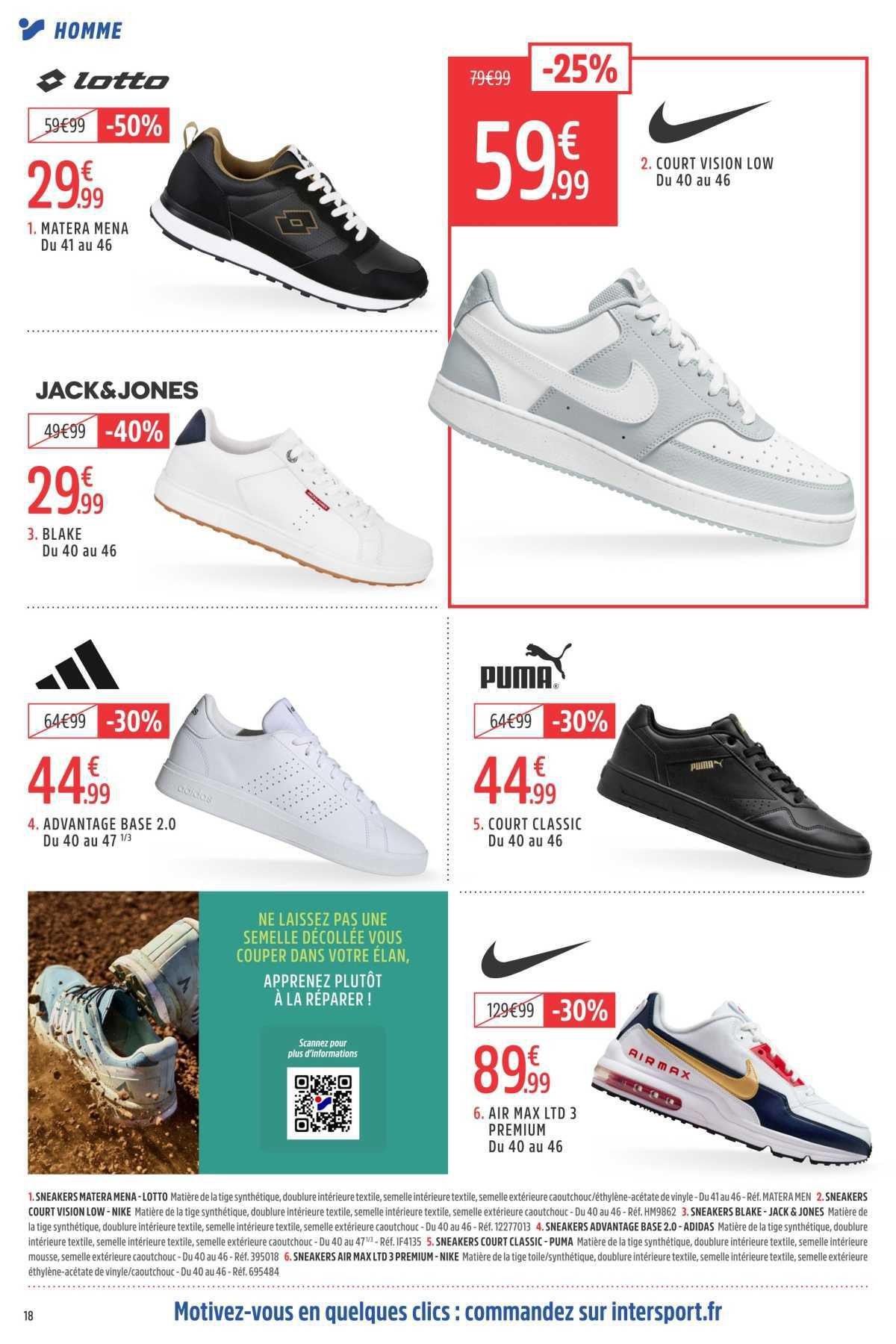Intersport : Dépliant Rentrée #2