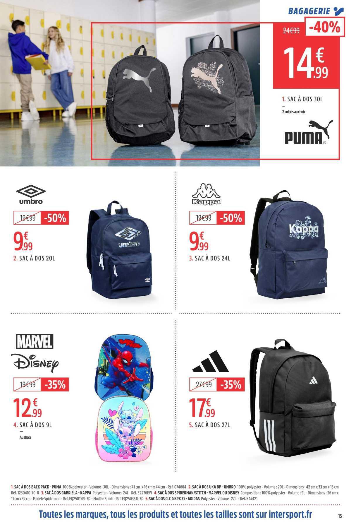 Intersport : Dépliant Rentrée #2