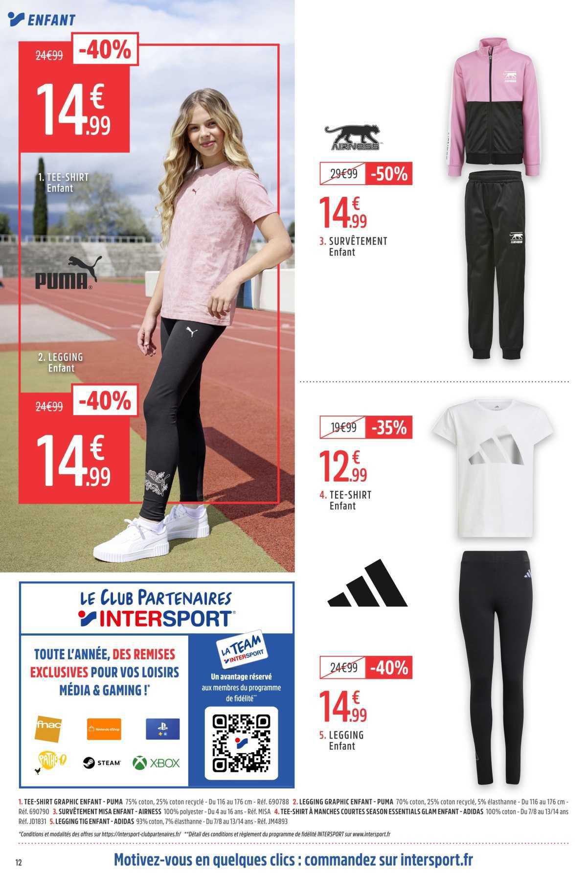 Intersport : Dépliant Rentrée #2