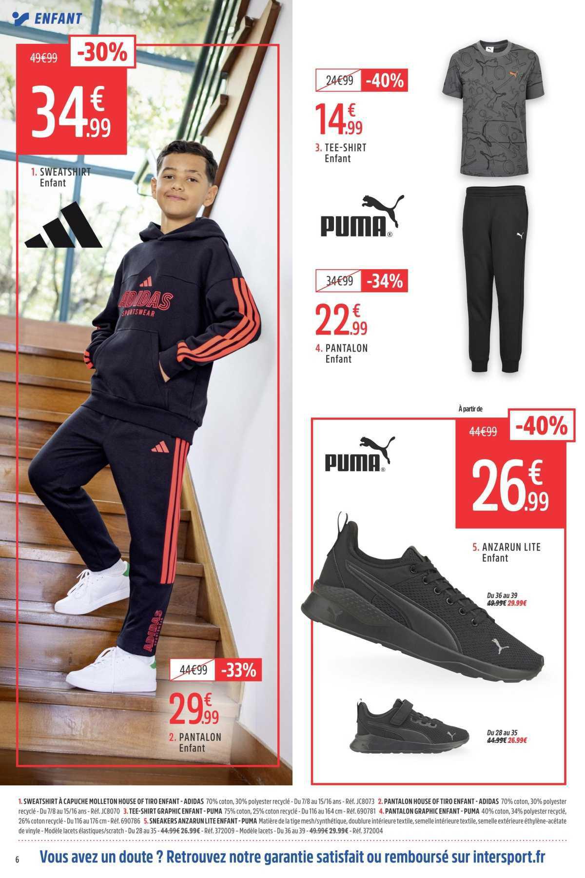 Intersport : Dépliant Rentrée #2