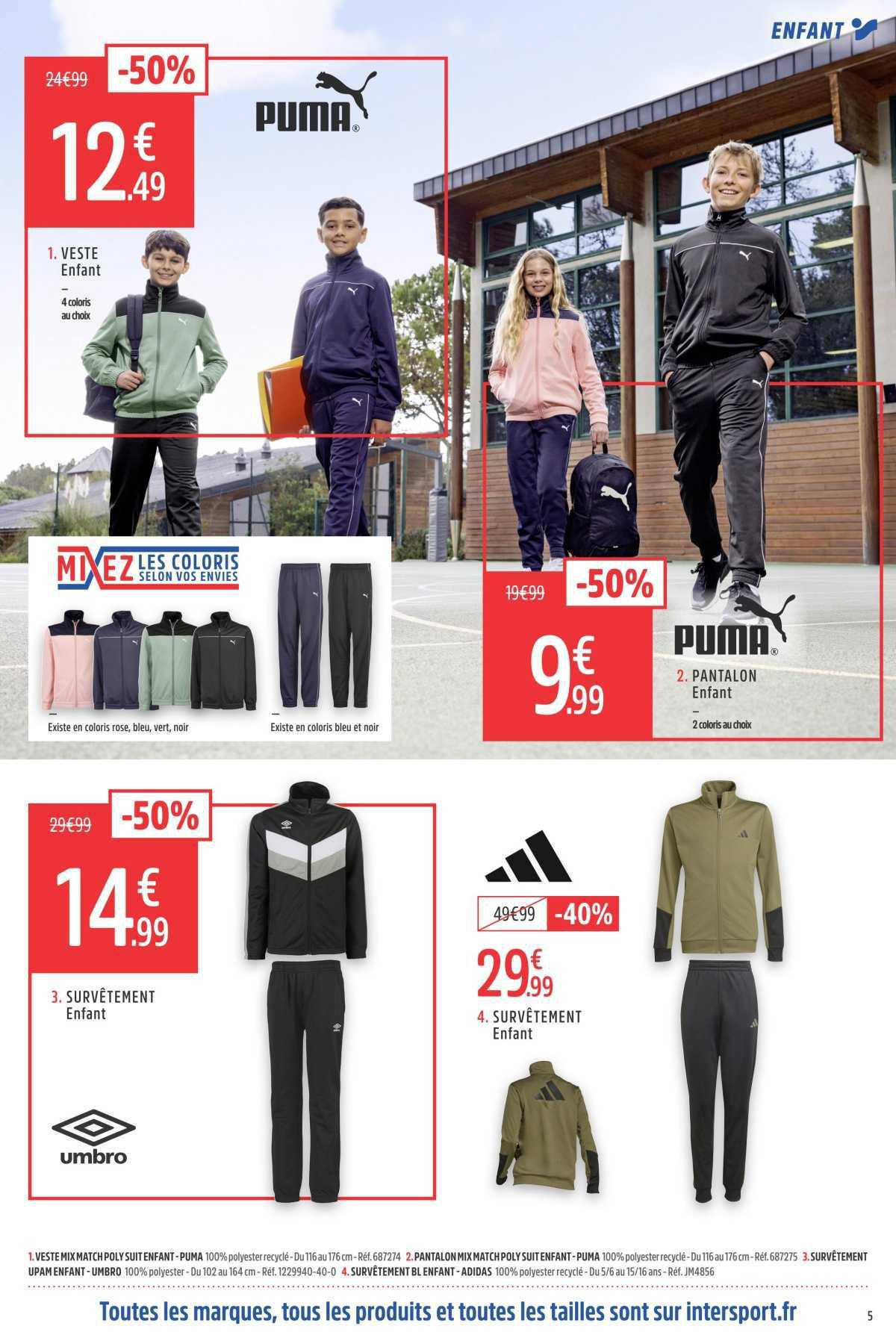 Intersport : Dépliant Rentrée #2
