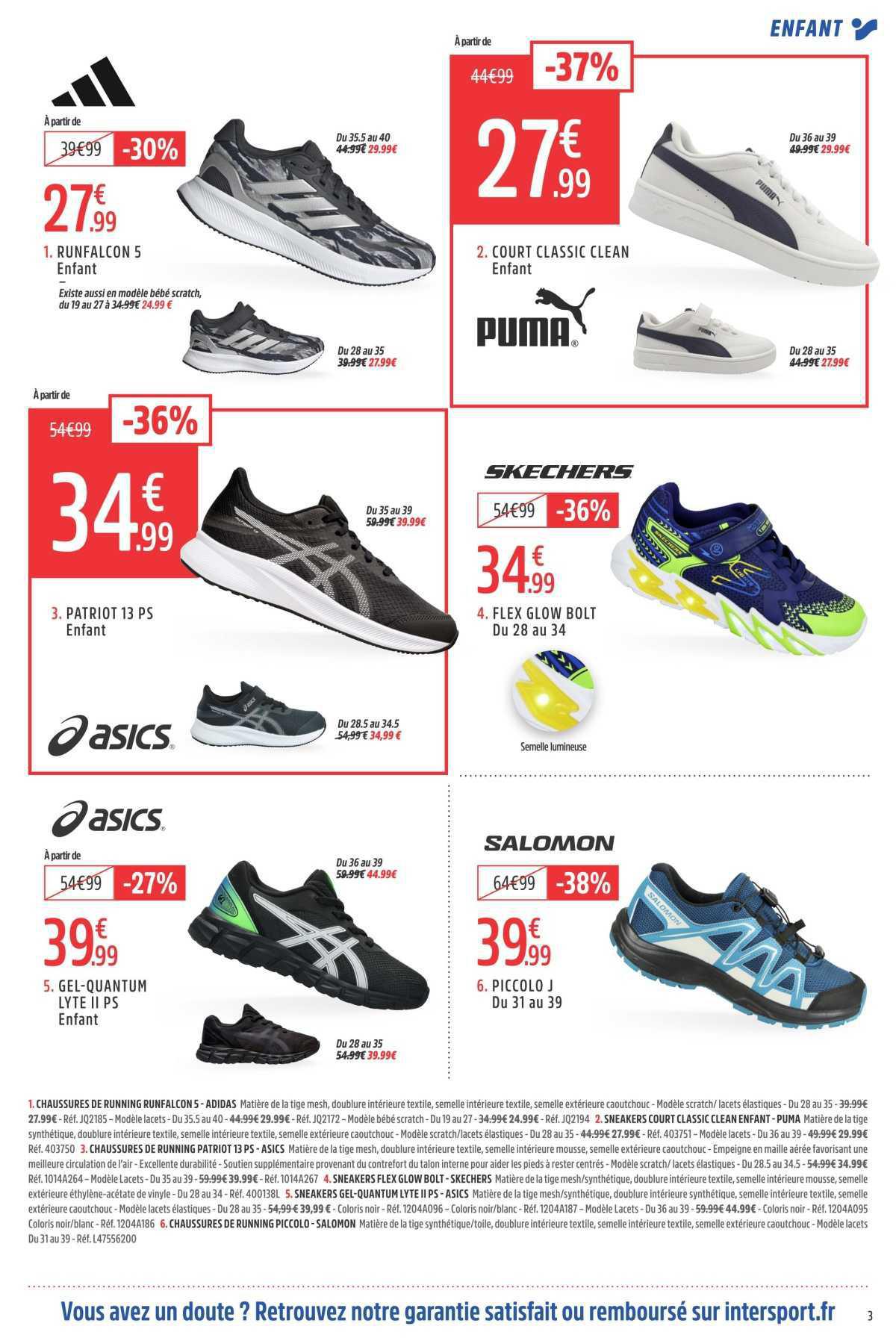 Intersport : Dépliant Rentrée #2